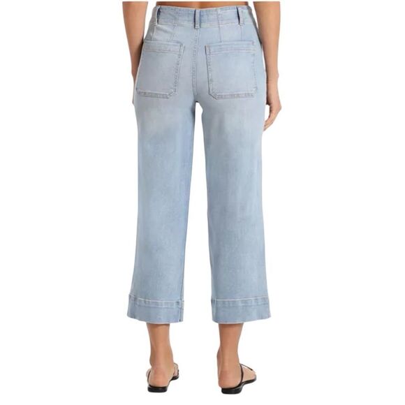 Bagatelle High Rise Cropped Straight Jeans in Siene Wash 
Size 27 - Picture 7 of 7